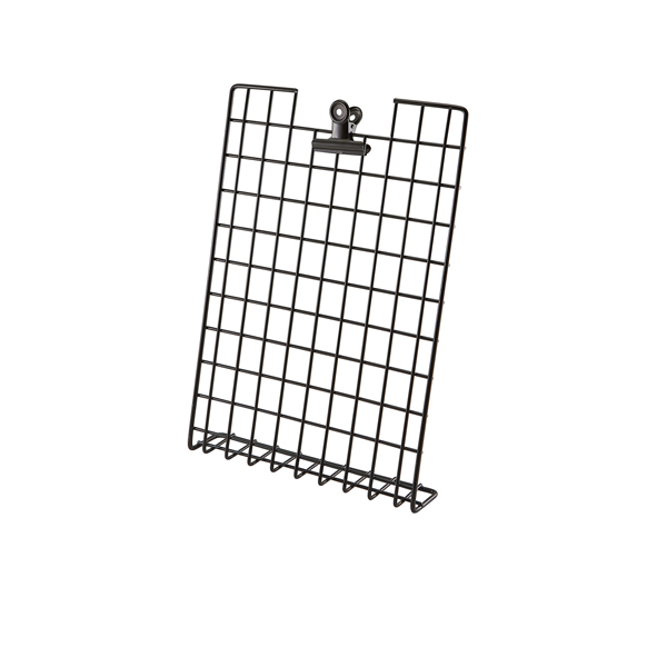 Menühalter A4, Draht - schwarz (32x24cm) Menühalter A4, Draht - schwarz (32x24cm)