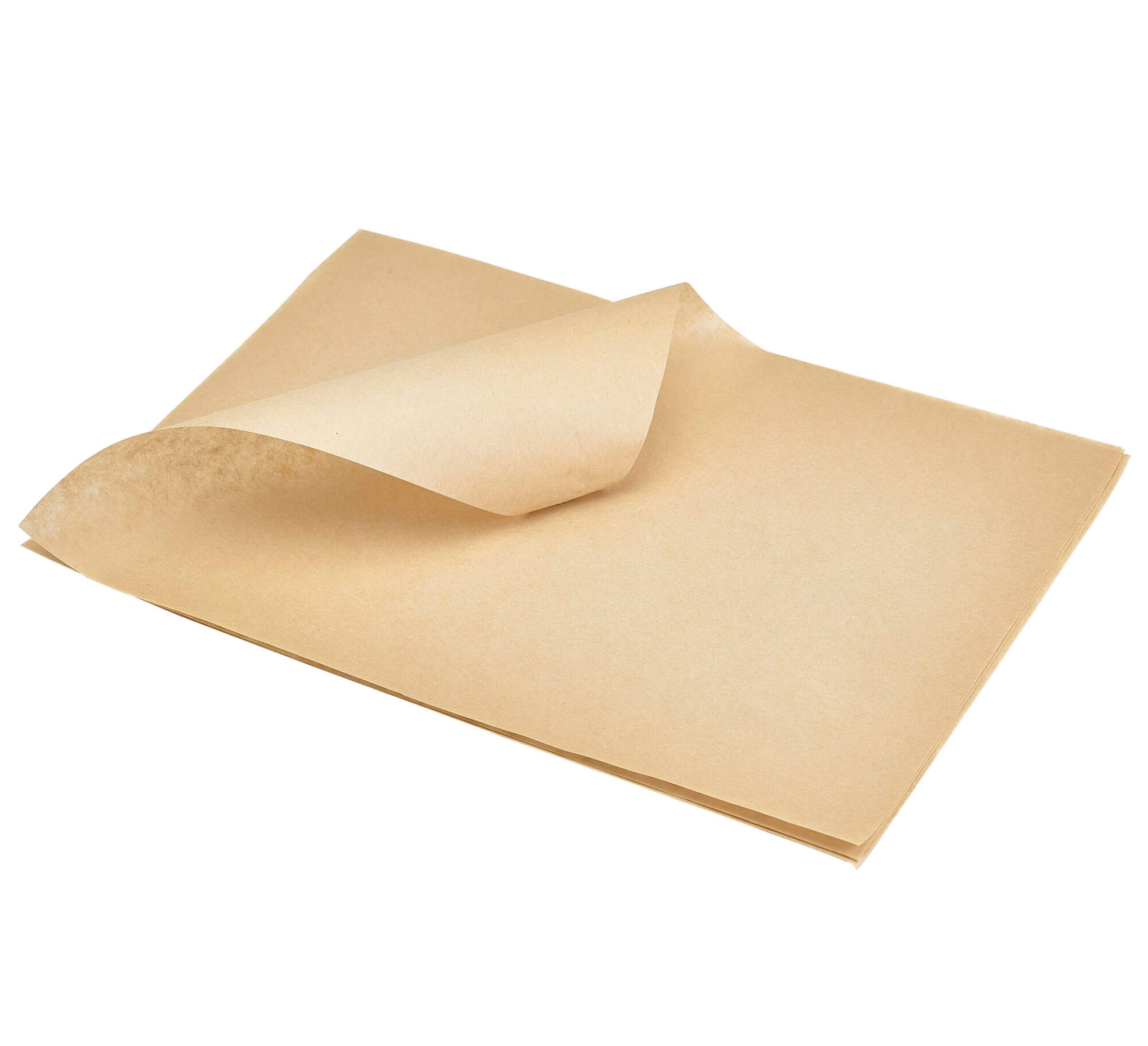 Einschlagpapier fettdicht, braun - 35x25cm (1000 Stk.)
