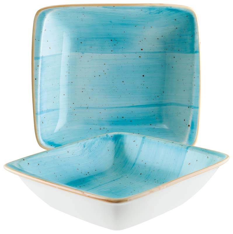 Bonna Aura Aqua Moove Teller tief 19x17cm türkis - 12 Stück Bonna Aura Aqua Moove Teller tief 19x17cm türkis - 12 Stück
