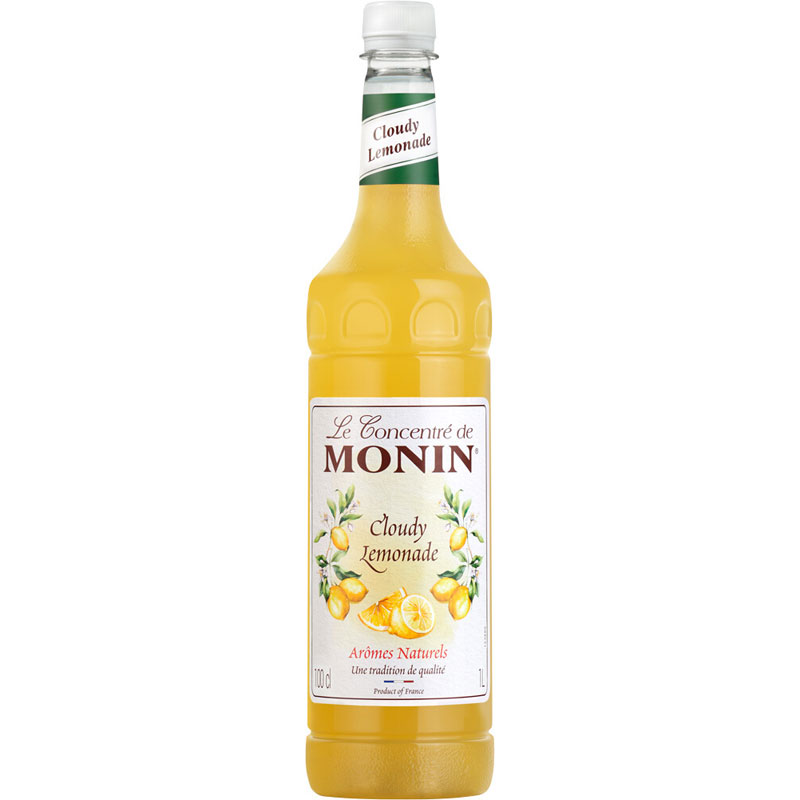 Cloudy Lemonade Base - Monin Sirup, PET-Flasche (1,0l) Cloudy Lemonade Base - Monin Sirup, PET-Flasche (1,0l)