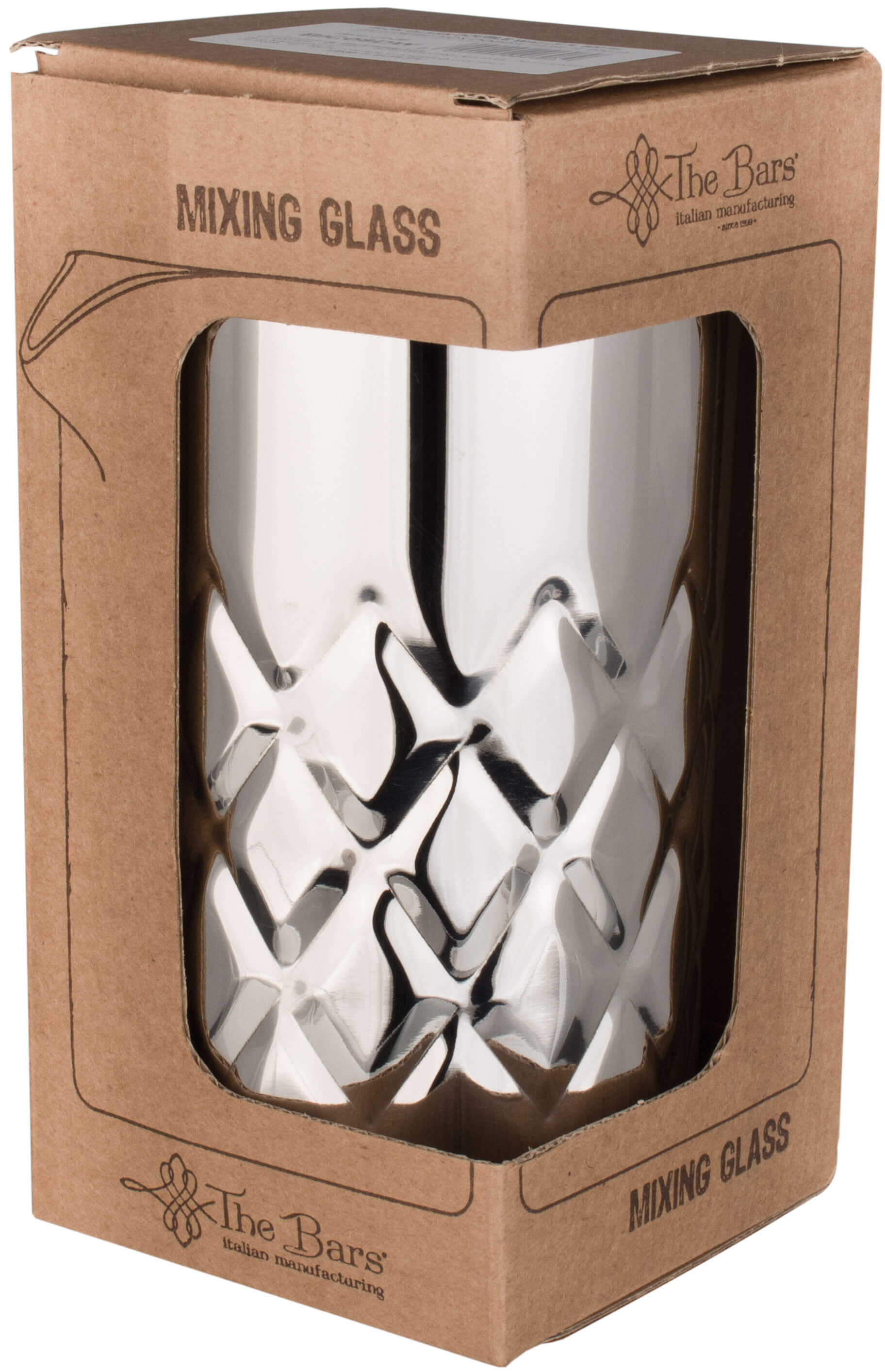 Rührbecher Edelstahl doppelwandig - 600ml