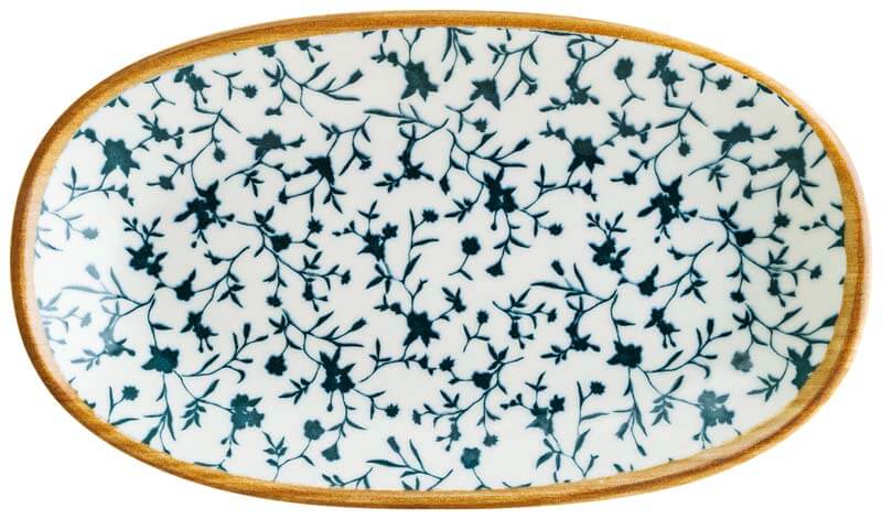 Bonna Calif Gourmet Platte oval 34x19cm blau - 6 Stück Bonna Calif Gourmet Platte oval 34x19cm blau - 6 Stück