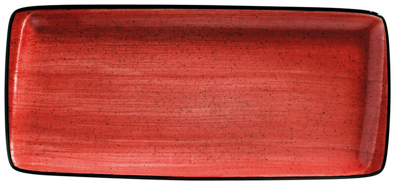 Bonna Aura Passion Moove Platte 34x16cm rot - 12 Stück Bonna Aura Passion Moove Platte 34x16cm rot - 12 Stück