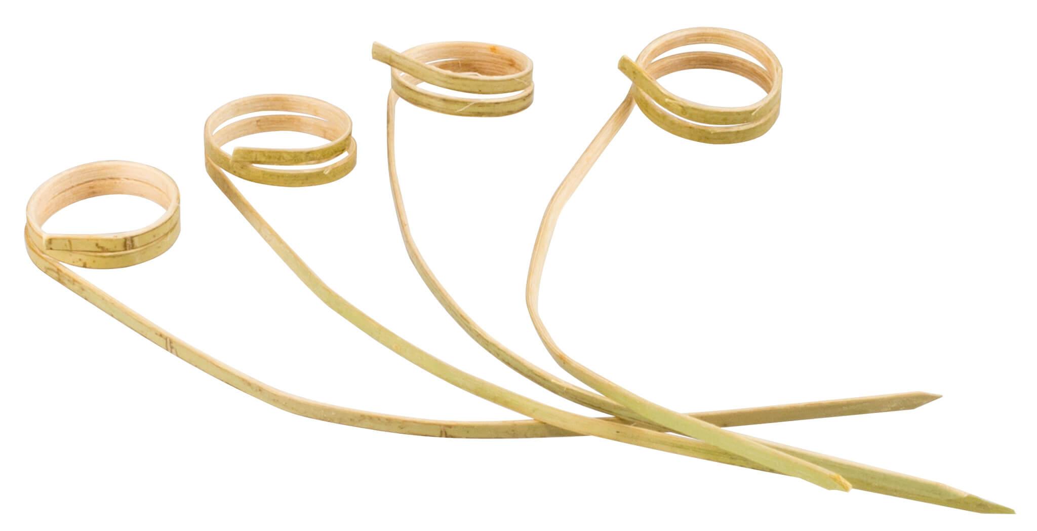 Bambusspieße mit Ring - 12cm (100 Stk.)
