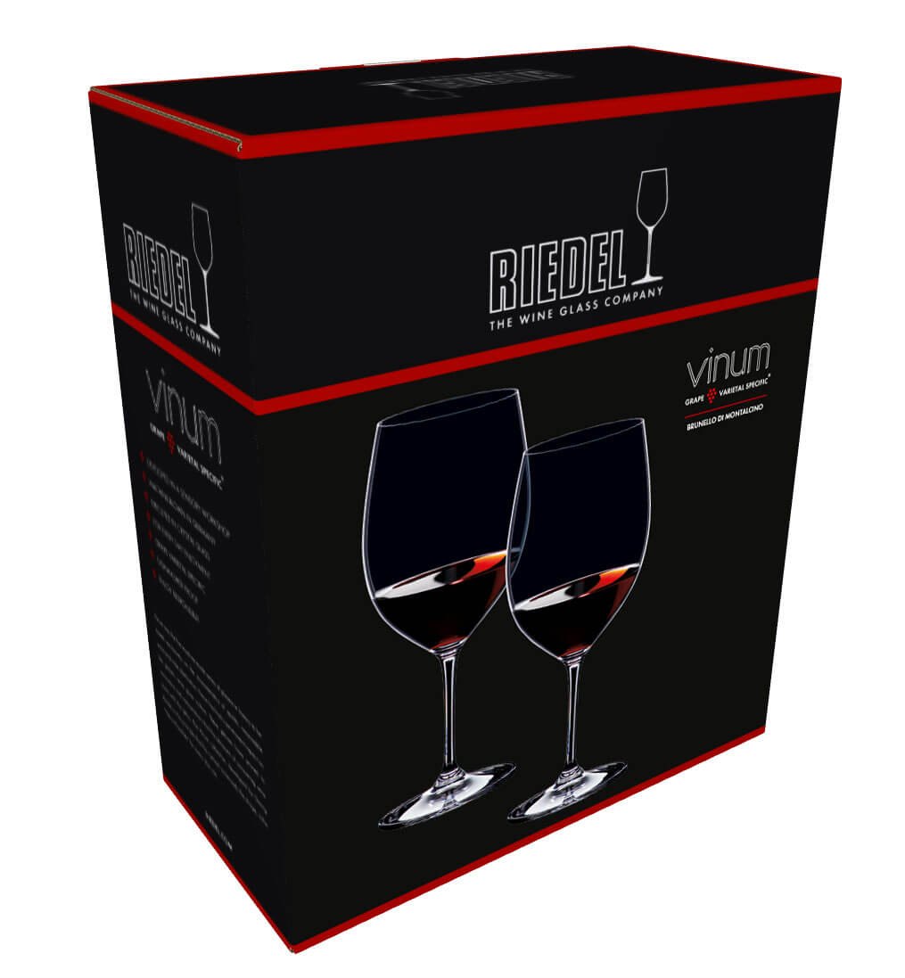 Brunello Di Montalcino Glas Vinum, Riedel - 590ml (2 Stk.)