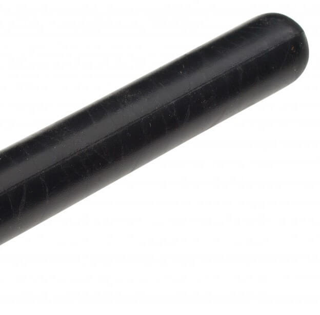 Barstößel, Kunststoff, sternförmiges Ende - schwarz (20cm)