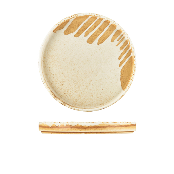 Präsentationsteller Roko Sand – 21 cm (4 Stk.)