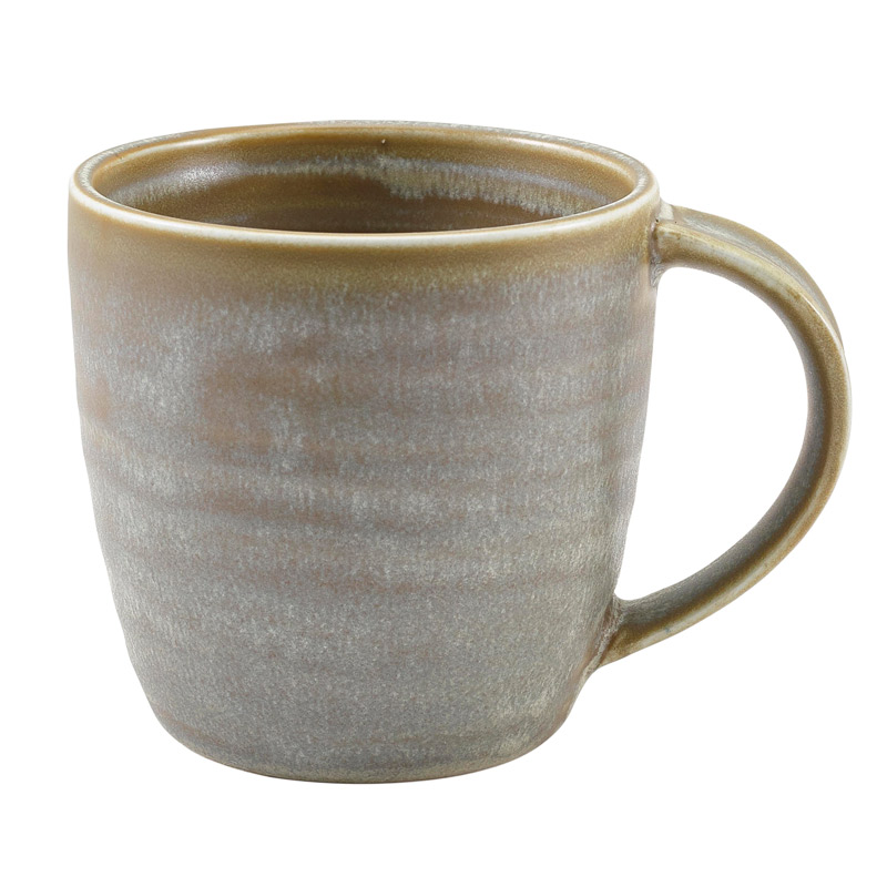 Henkelbecher Terra Matt Grey – 300 ml (6 Stk.)