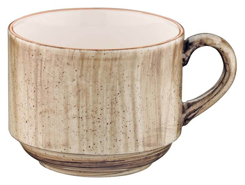 Bonna Aura Terrain Banquet Obertasse 21cl stapelbar beige - 6 Stück Bonna Aura Terrain Banquet Obertasse 21cl stapelbar beige - 6 Stück