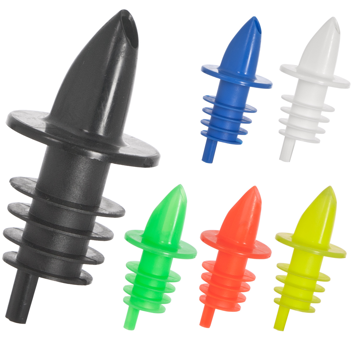 Ausgießer, Kunststoff, langsam - diverse Farben