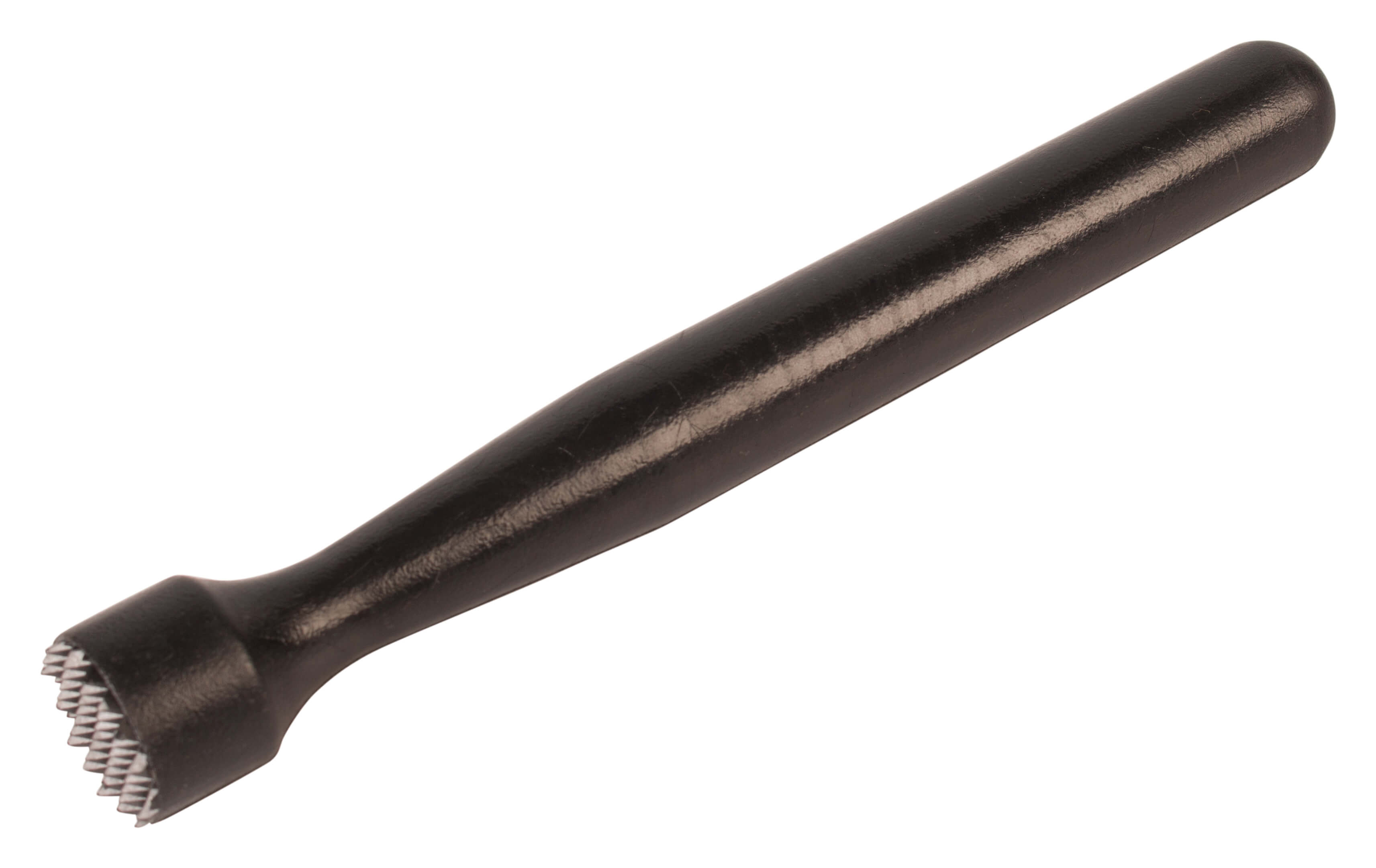 Barstößel, Kunststoff, waffelförmiges Ende - schwarz (20cm)