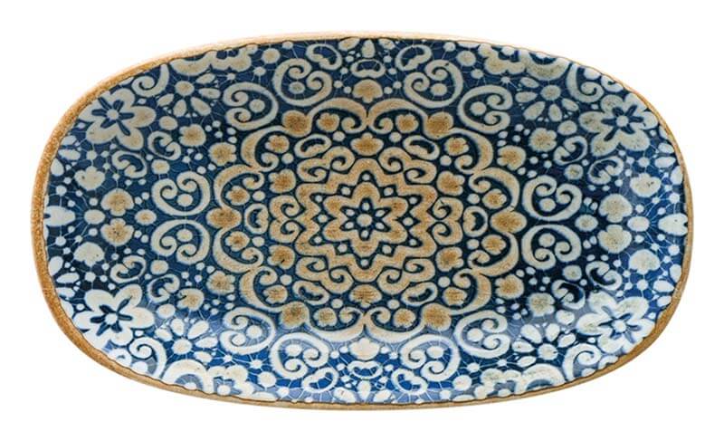 Bonna Alhambra Gourmet Platte oval 19x11cm blau - 12 Stück Bonna Alhambra Gourmet Platte oval 19x11cm blau - 12 Stück