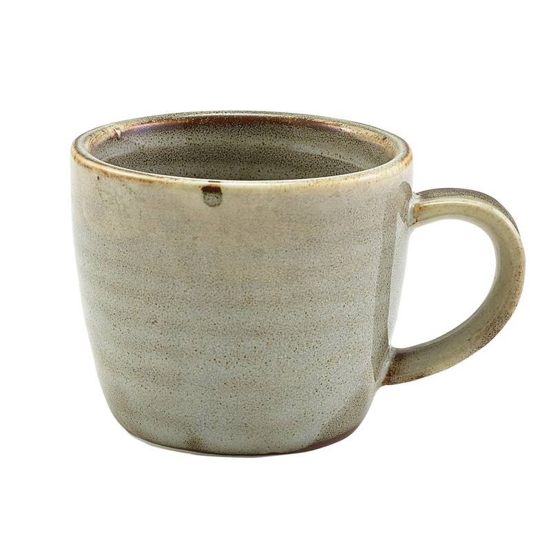 Espressotasse Terra Smoke Grey – 90 ml (6 Stk.)