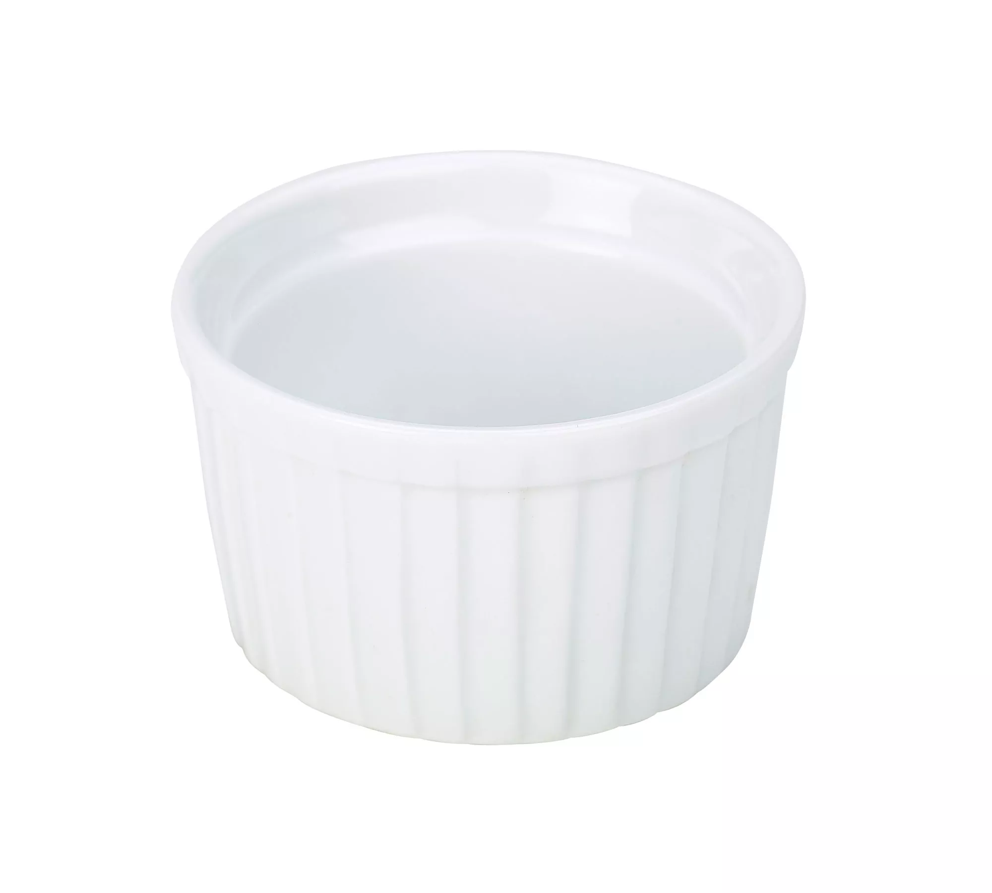Dipschale stapelbar, Porzellan weiß - 85ml (12 Stk.) Dipschale stapelbar, Porzellan weiß - 85ml (12 Stk.)