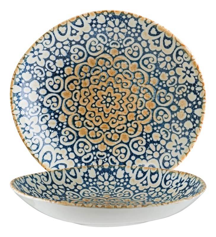 Bonna Alhambra Vago Teller tief 26cm blau - 6 Stück Bonna Alhambra Vago Teller tief 26cm blau - 6 Stück