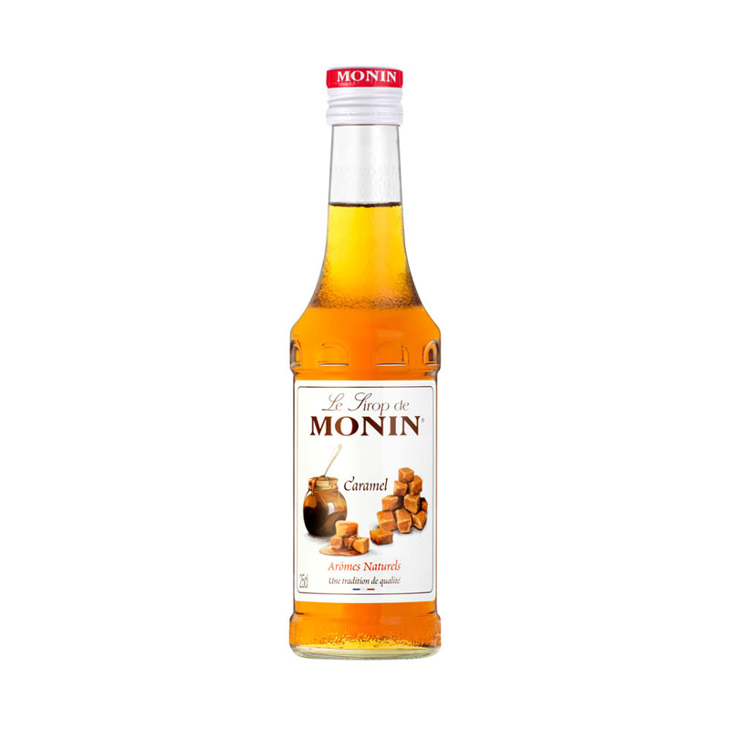 Karamell - Monin Sirup Kleinflasche (0,25l) Karamell - Monin Sirup Kleinflasche (0,25l)
