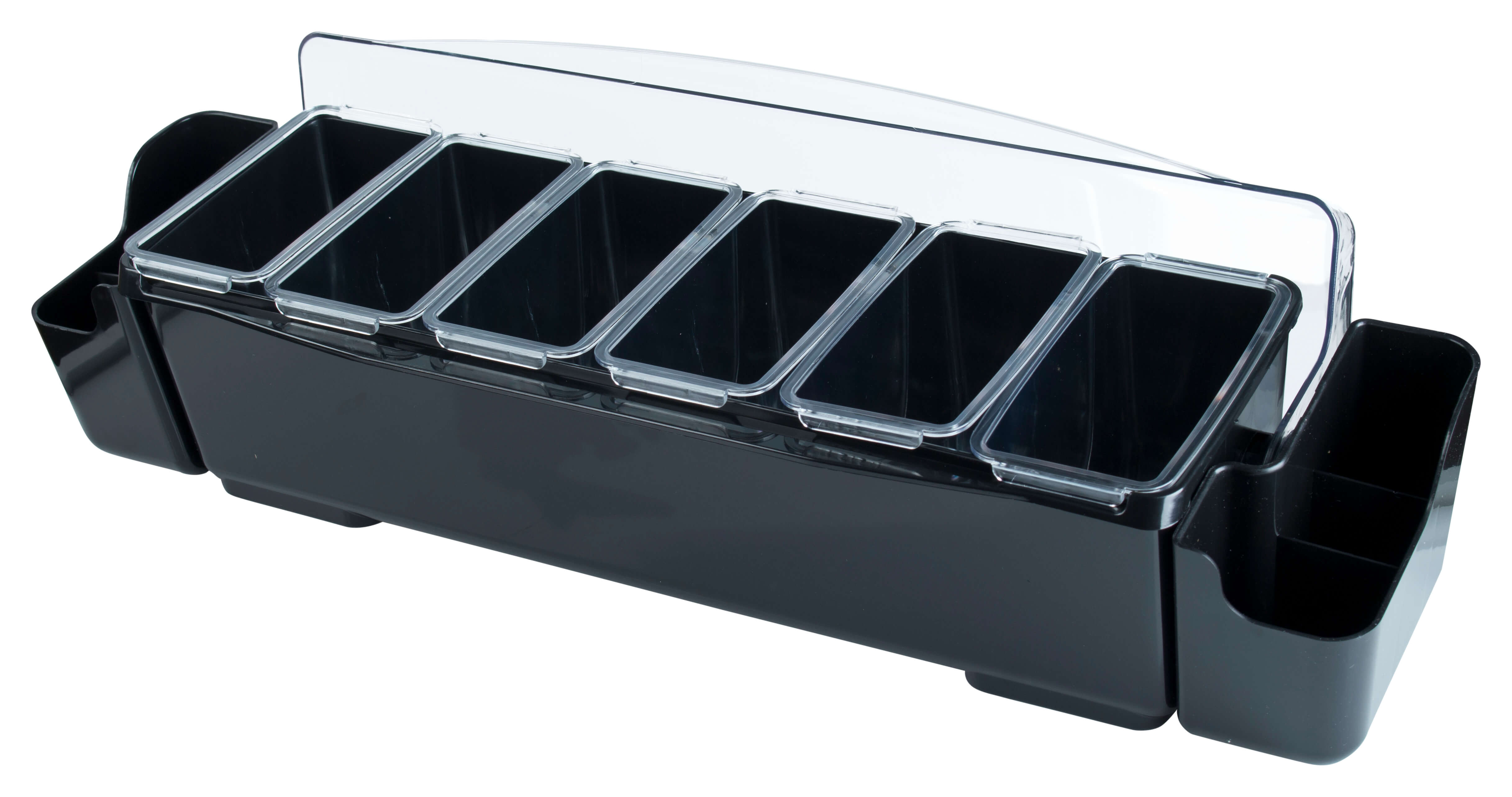 Zutatenbehälter Prime Bar Premium - 6 Behälter (0,9l) + 2 Außenbehälter