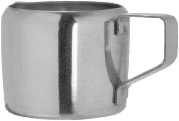 Milchgießer / Sahnekännchen, Edelstahl - 0,03l
