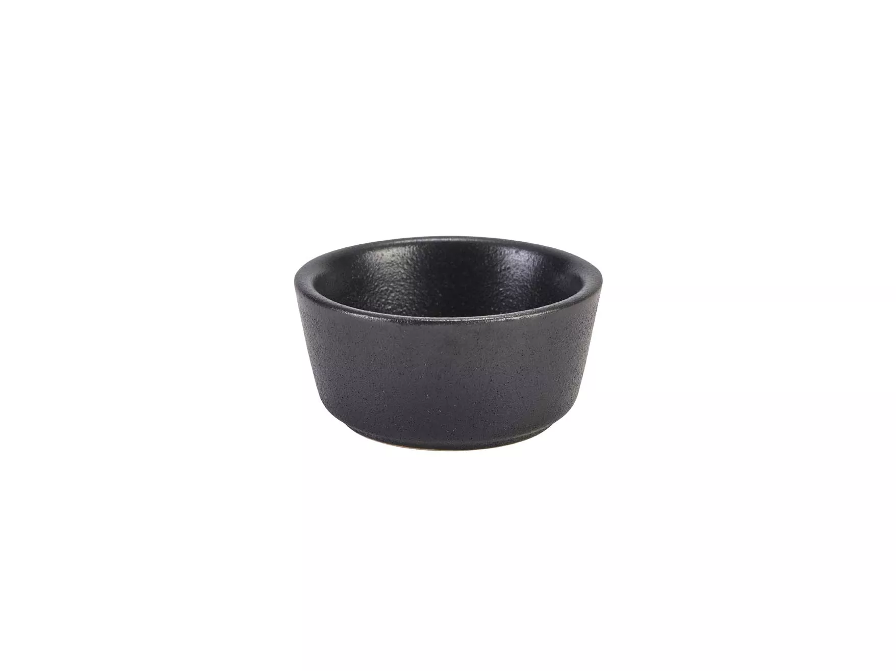 Dipschale schwarz, Steingut - 45ml Dipschale schwarz, Steingut - 45ml