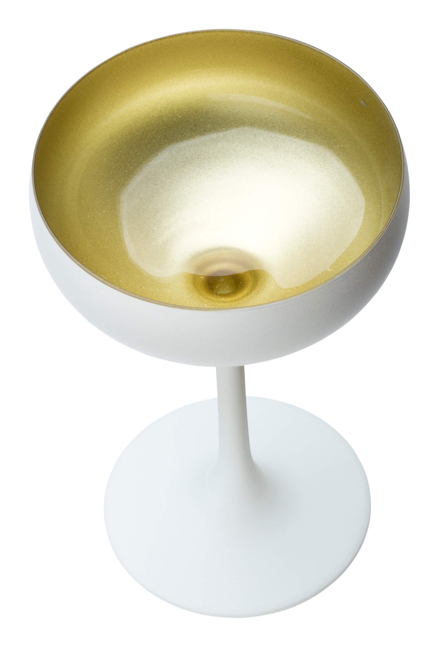 Cocktailschale, matt weiß/gold, Elements Stölzle - 230ml