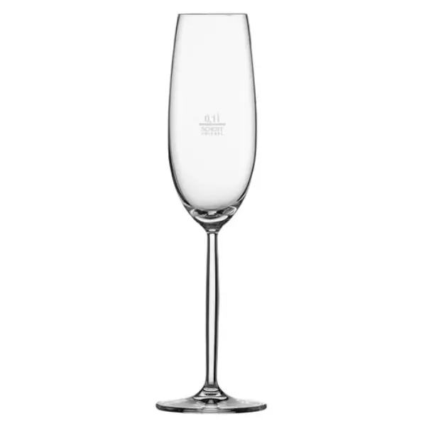 Sektglas Diva, Schott Zwiesel - 219ml, 0,1l Eiche