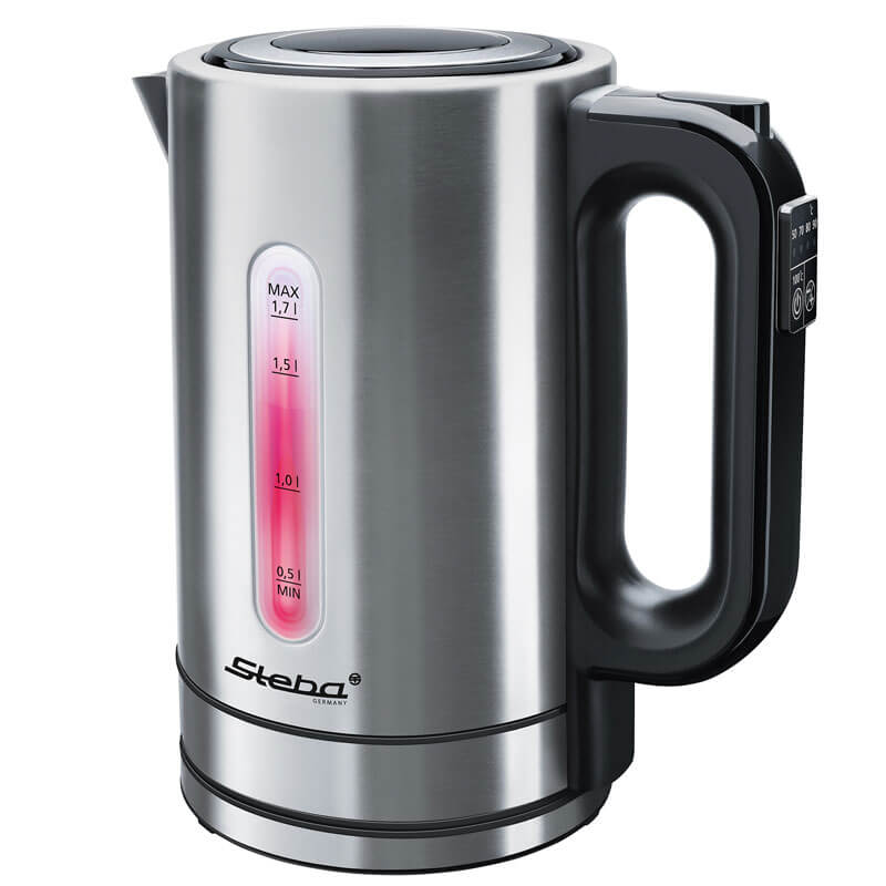 Wasserkocher WK 21 INOX, Steba, Temperaturwahl - 1,7 l Wasserkocher WK 21 INOX, Steba, Temperaturwahl - 1,7 l