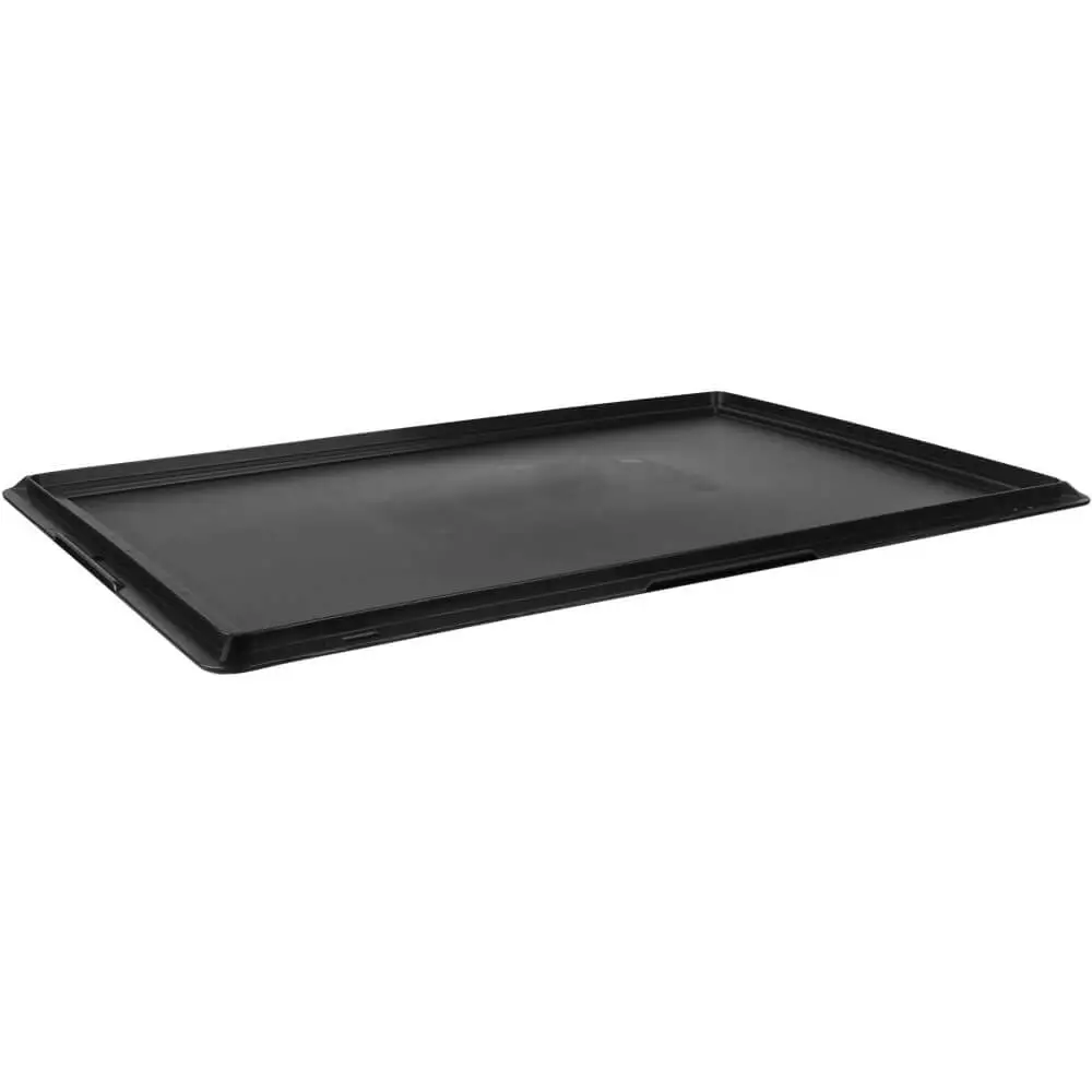 Deckel Transportkiste Euronorm schwarz - 60x40x1,6cm Deckel Transportkiste Euronorm schwarz - 60x40x1,6cm