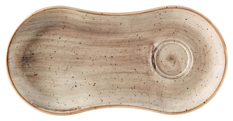 Bonna Aura Terrain Gourmet Setplatte 25x12cm beige - 12 Stück