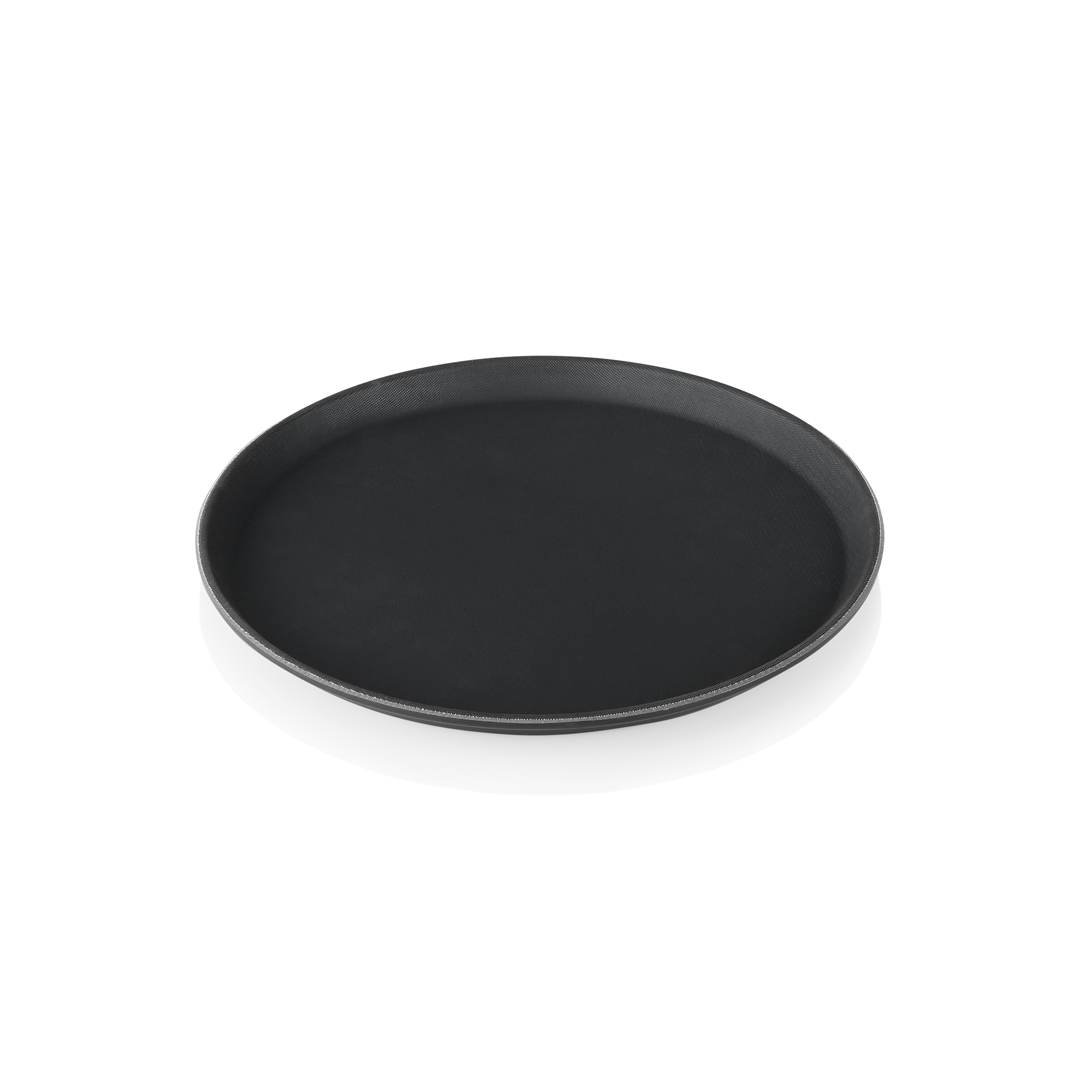 Tablett rutschfest, Polypropylen schwarz - 40cm Tablett rutschfest, Polypropylen schwarz - 40cm