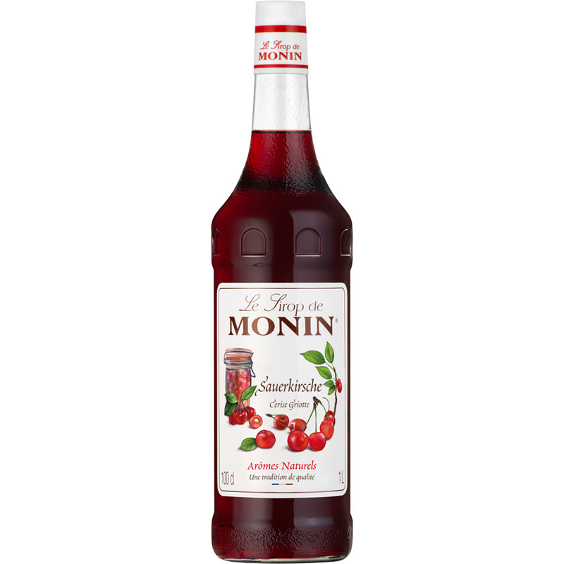 Sauerkirsche - Monin Sirup (1,0l) Sauerkirsche - Monin Sirup (1,0l)