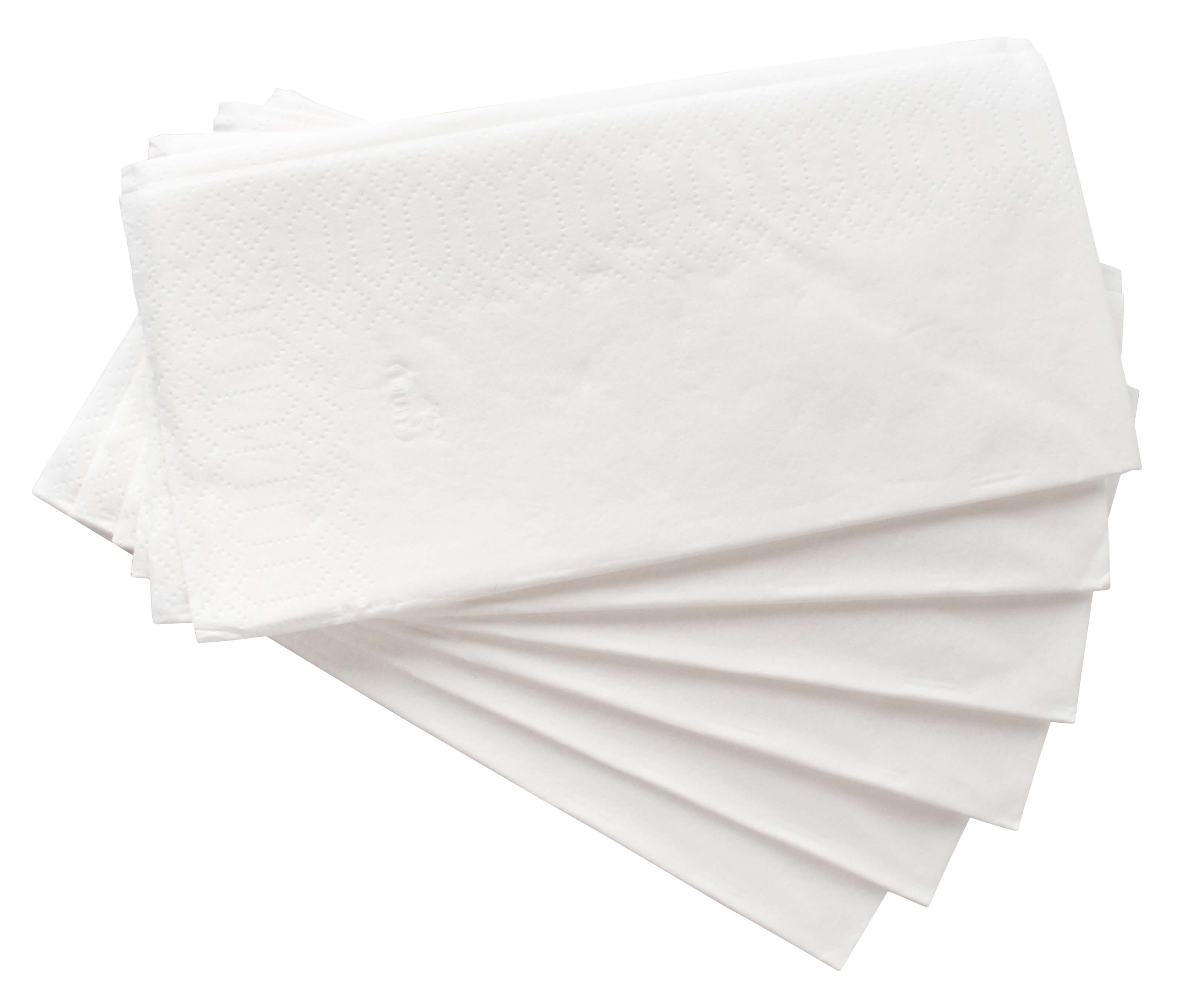 Zellstoffserviette, 2-lag. - 33 x 33cm (250Stk.) Falz: 1/8