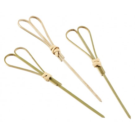 Bambusspieße Herzform - 12cm (100 Stk.)