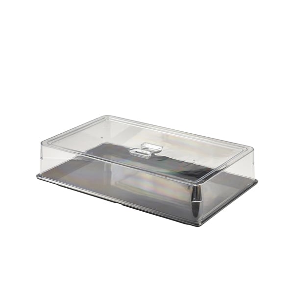 Abdeckung / Haube, Polycarbonat - 53x32,5x10cm (GN 1/1) Abdeckung / Haube, Polycarbonat - 53x32,5x10cm (GN 1/1)