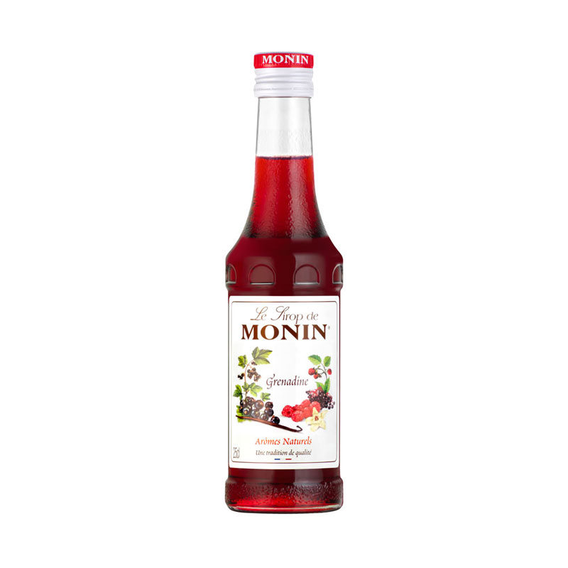 Grenadine - Monin Sirup Kleinflasche (0,25l) Grenadine - Monin Sirup Kleinflasche (0,25l)