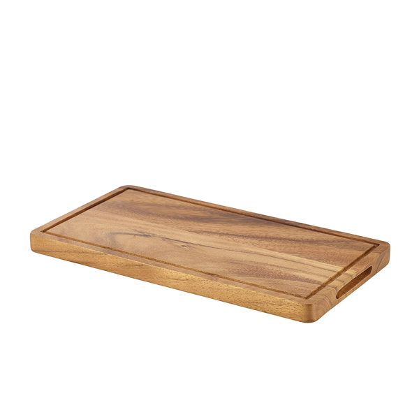 Holzbrett / Servierbrett Akazienholz - 32,5x17,5x2cm (GN 1/3) Holzbrett / Servierbrett Akazienholz - 32,5x17,5x2cm (GN 1/3)