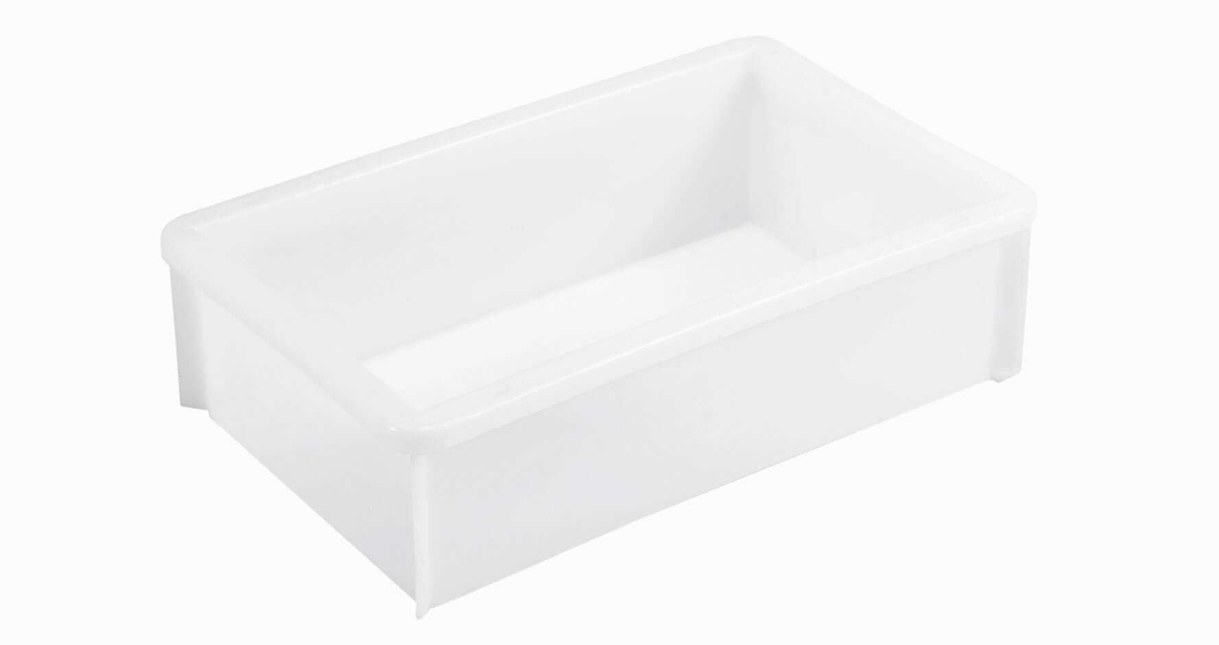 Stapel- und Transportbehälter Classic weiß - 450x295x125mm (10l)