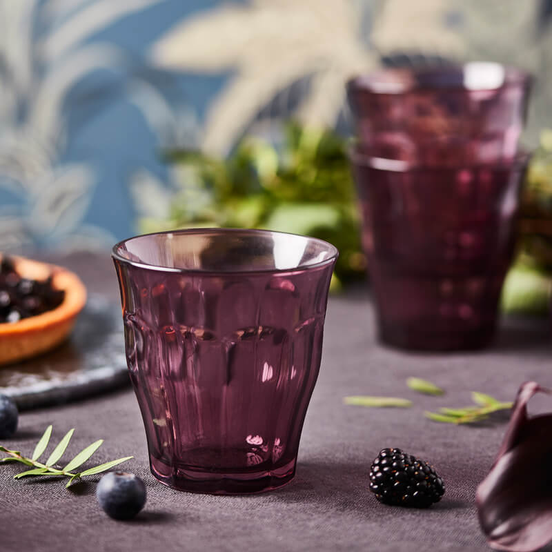 Tumbler Picardie Pflaume, Duralex - 250ml (4 Stk.) Tumbler Picardie Pflaume, Duralex - 250ml (4 Stk.)