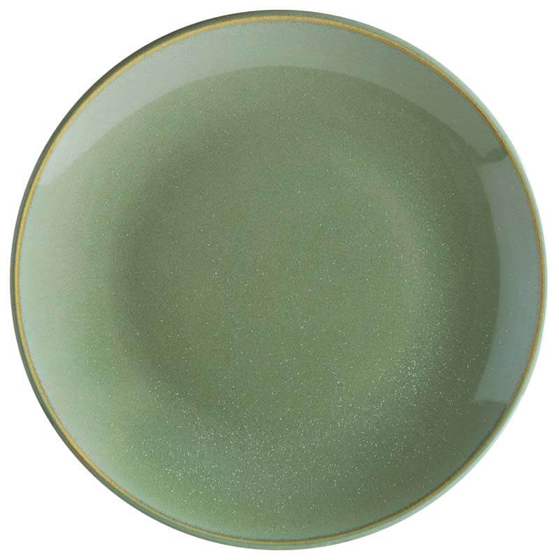 Bonna Sage Gourmet Teller flach 21cm grün - 12 Stück