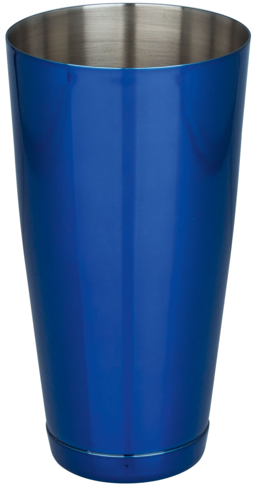 Boston Shaker mit Bodenkappe, blau (850ml) - B-Ware