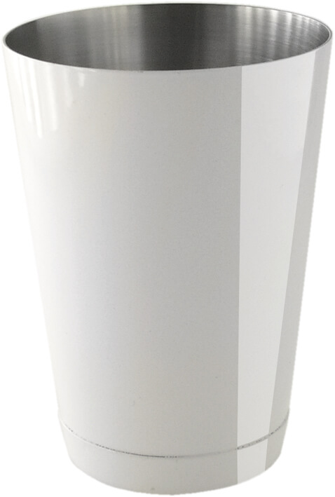 Speedshaker weiß, Bodenkappe - Edelstahl (450ml)