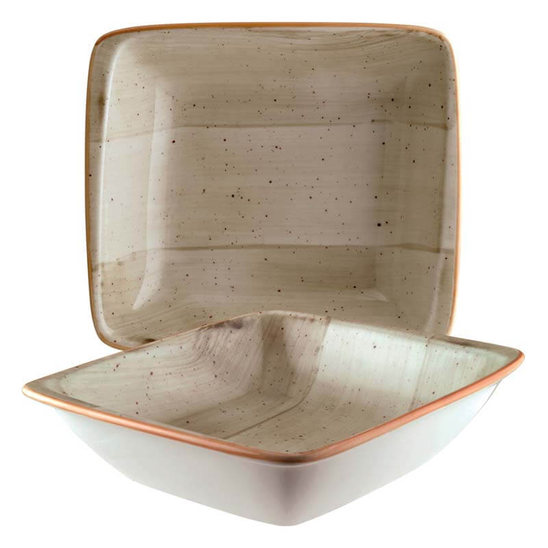 Bonna Aura Terrain Moove Schale 19x17cm beige - 12 Stück Bonna Aura Terrain Moove Schale 19x17cm beige - 12 Stück