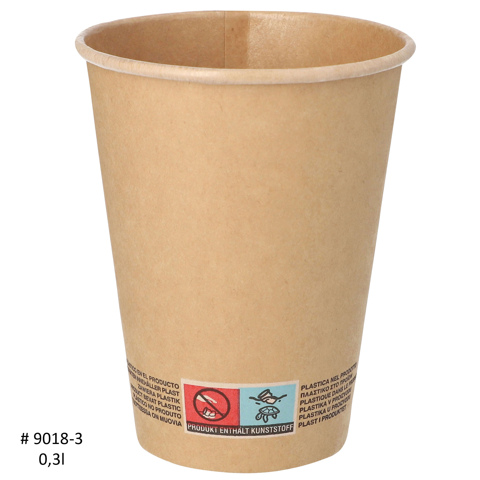 Deckel für Espressobecher, Plastik weiß - 6cm (50 Stk.)