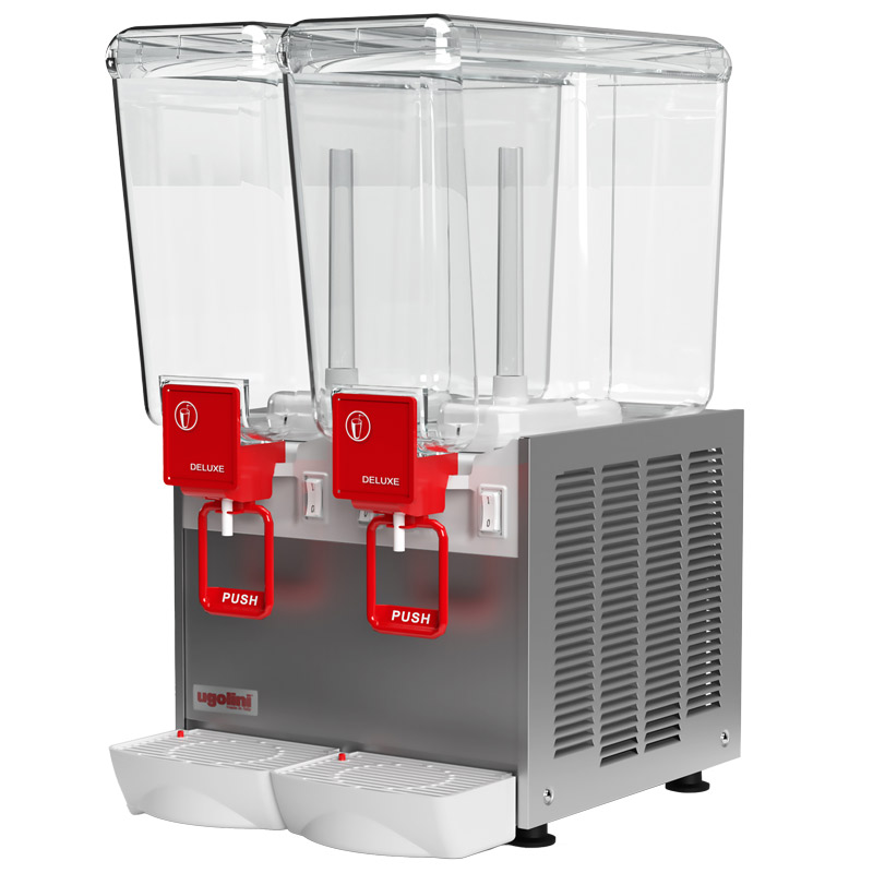 Kaltgetränkedispenser Arctic Deluxe 20/2 S - 2 x 20 Liter, Sprudelsystem