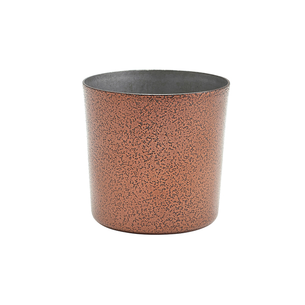 Edelstahlbecher / Snackbecher Antik-Look kupferfarben - 8,5x8,5cm/420ml (12 Stk.) Edelstahlbecher / Snackbecher Antik-Look kupferfarben - 8,5x8,5cm/420ml (12 Stk.)