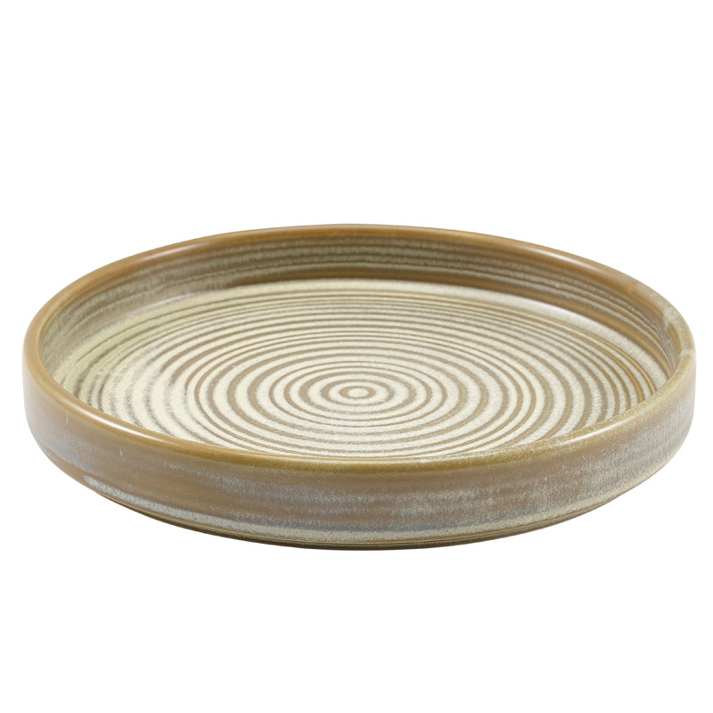 Präsentationsteller Terra Matt Grey – 18 cm (6 Stk.)