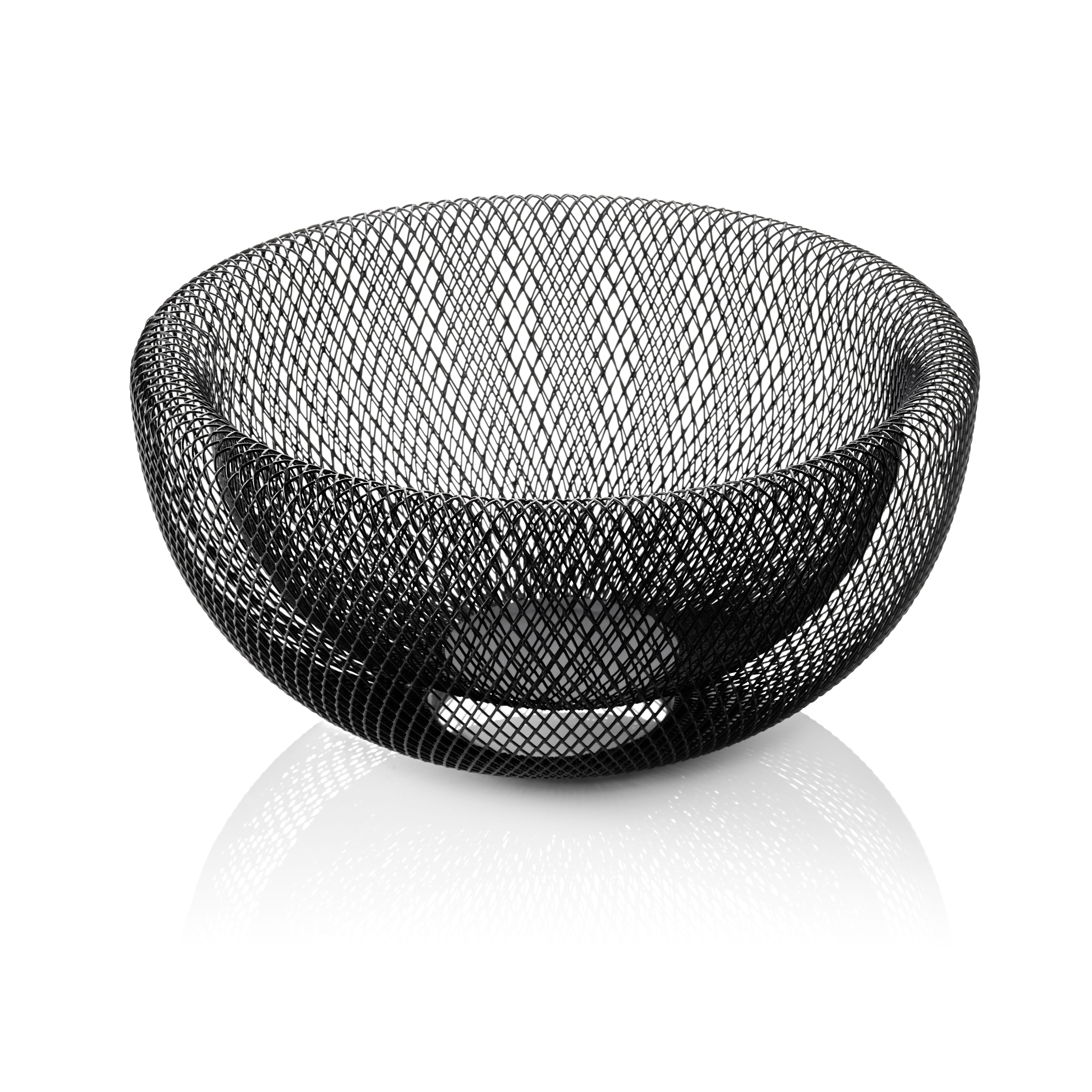 Korb / Obstkorb, Metall schwarz - 29,5cm Korb / Obstkorb, Metall schwarz - 29,5cm