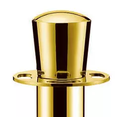 Abgrenzungsständer Edelstahl gold Zylinder Abgrenzungsständer Edelstahl gold Zylinder
