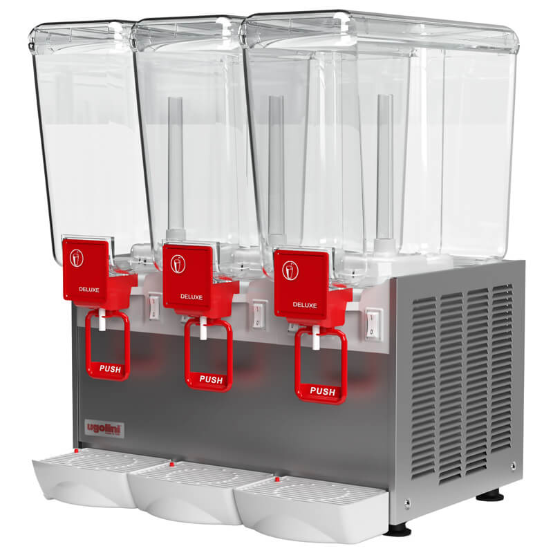 Kaltgetränkedispenser Arctic Deluxe 20/3 S - 3 x 20 Liter, Sprudelsystem Kaltgetränkedispenser Arctic Deluxe 20/3 S - 3 x 20 Liter, Sprudelsystem