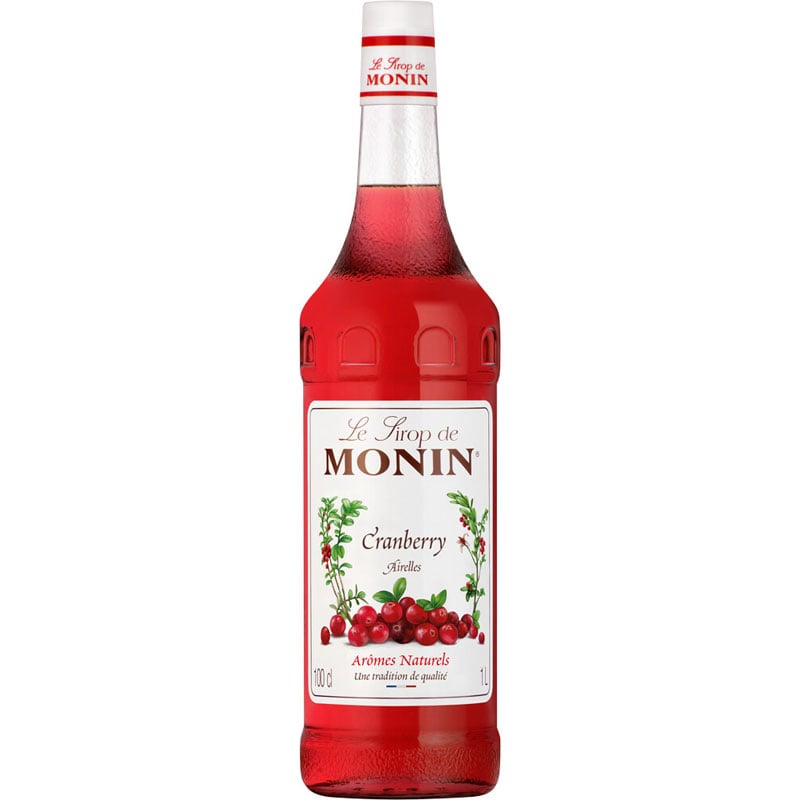 Cranberry - Monin Sirup (1,0l) - MHD 11/2025
