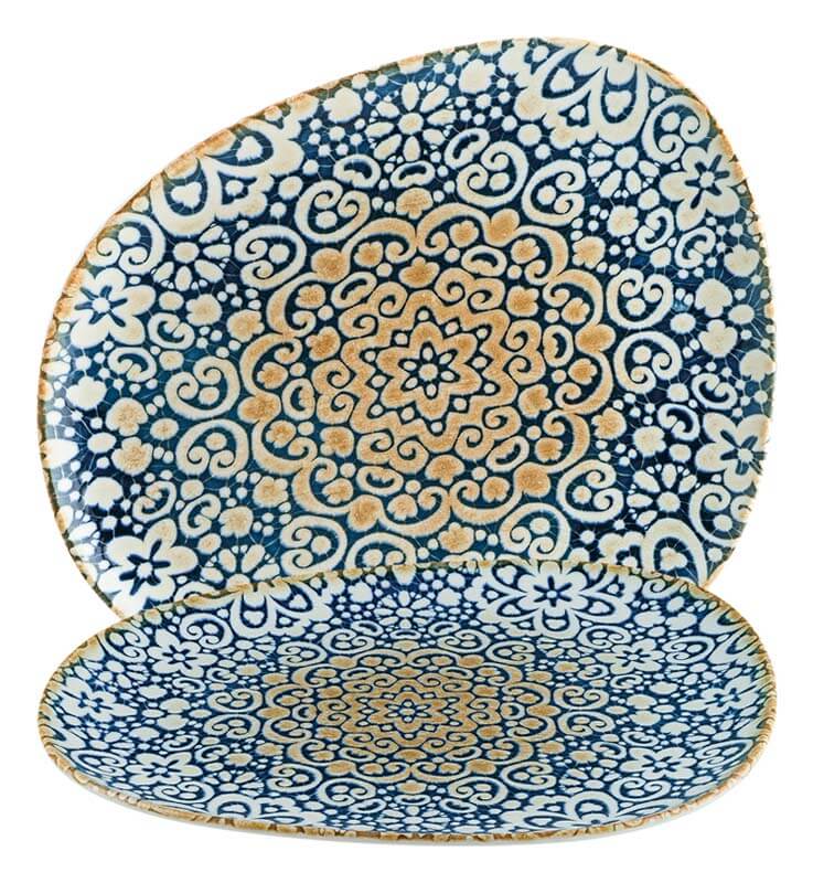 Bonna Alhambra Vago Teller flach 33cm blau - 6 Stück